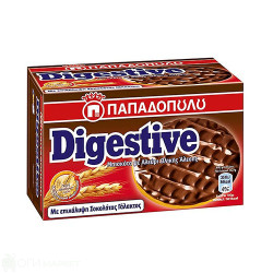 Бисквити - Digestive - с млечен шоколад - 200гр.