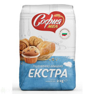 Брашно - София мел - екстра - 2кг. Брашно - София мел - екстра - 2кг.