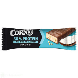 Протеинов бар - Corny - с кокос - 50гр.