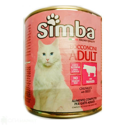 Консерва - Simba - котешка храна - телешко - 720кг.