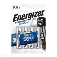 Батерия - Energizer - литиева - АА 1.5V - 4бр. Батерия - Energizer - литиева - АА 1.5V - 4бр.