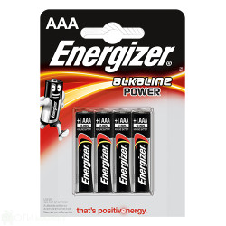Батерия - Energizer - алкална - АAA 1.5V - 4+4бр