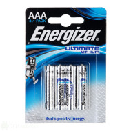 Батерия - Energizer - литиева - SHD AAA 1.5V - 4бр. Батерия - Energizer - литиева - SHD AAA 1.5V - 4бр.
