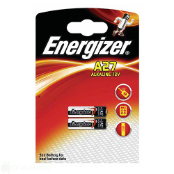 Батерия - Energizer - алкална - A27 12V - 2бр