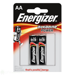 Батерия - Energizer Alkaline Power - алкална - AA 1.5V - 2бр