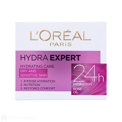 Крем за лице - Loreal - Hydra Expert - за суха и чувствителна кожа - 50мл.