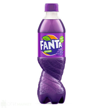 Газирана напитка - Fanta - грозде - 500мл.