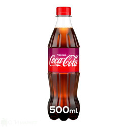 Газирана напитка - Coca Cola - череша - 500мл.