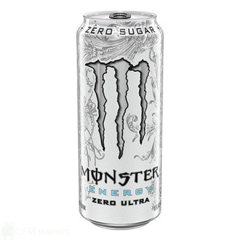 Енергийна Напитка - Monster - Ultra - 500мл.