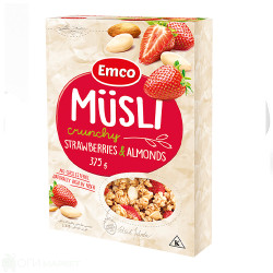 Мюсли - Emco - с ягоди и бадем - 375гр.