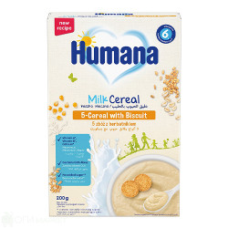 Kаша - Humana - с бисквити - 200гр.