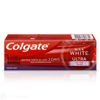 Паста за зъби - Colgate - Max white ultra  - 50мл.