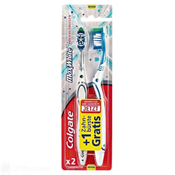 Четка за зъби - Colgate - Max white 1+1