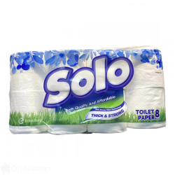 Тоалетна хартия - Solo - 8бр.