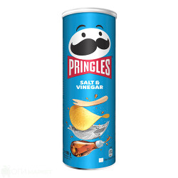 Чипс - Pringles - сол и оцет - 165гр.