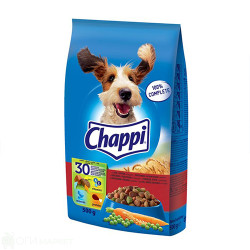 Кучешка храна - Chappi- суха - говеждо и птиче - 500гр.