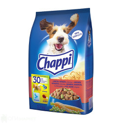Кучешка храна - Chappi- суха - говеждо и птиче - 2.700кг.