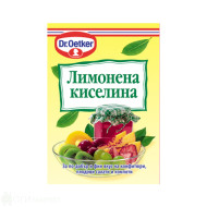 Лимонена киселина - Dr.Oetker - 8г.