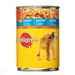 Кучешка храна - Pedigree - консерва - Junior -  400гр.