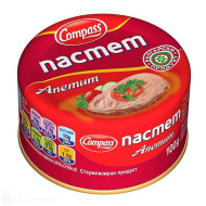 Пастет - Compass - апетит - 100гр. Пастет - Compass - апетит - 100гр.