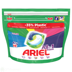 Капсули за пране - Ariel color - 60бр.