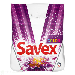 Прах за пране - Exo Savex - color - 2 в 1 - 1.8кг.