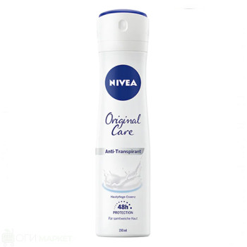 Дезодорант - Nivea - Original Care - 150мл.