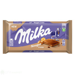 Шоколад - Milka - нуга крем - 0.100гр.