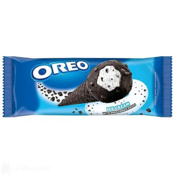 Сладолед - Oreo - фунийка - 110гр.