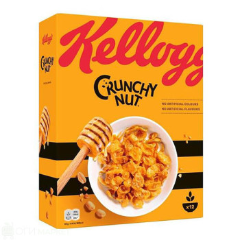 Зърнена закуска - Kellogg's - с мед - 375гр.