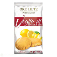 Бисквити - Ore Liete - с лимонов пълнеж  - 0.200гр.