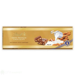 Шоколад - Lindt - Gold - бадеми - 0.300гр.