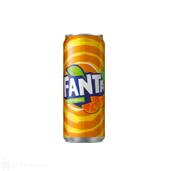 Газирана напитка - Fanta - портокал - 300мл.