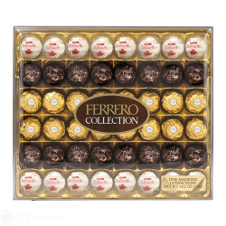 Шоколадови бонбони - Ferrero Rocher - колекция - 518гр.