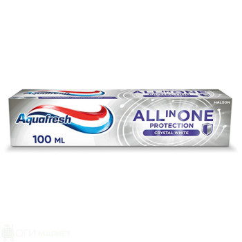 Паста за зъби - Aquafresh - All in one - 100мл.