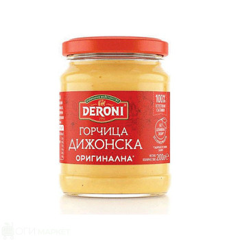 Горчица - Deroni - дижонска - 200гр.