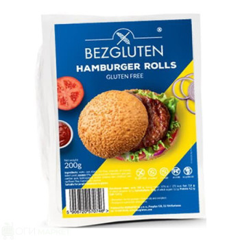 Питка - Bezgluten - хамбургер - 200гр.