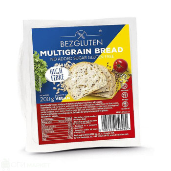 Хляб - Bezgluten - многозърнест - 200гр.