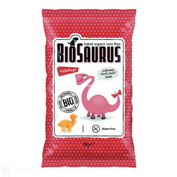 Био - Снакс - BioSaurus - кетчуп - 50гр.