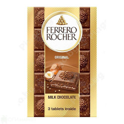 Шоколад - Ferrero Rocher - млечен -  90гр.