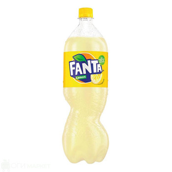 Газирана напитка - Fanta - лимон - 1.5л.