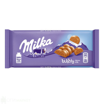 Шоколад - Milka - Bubbly - 0.90гр.