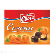 Шоколадови бонбони - Сезони - кайсия - 160гр.