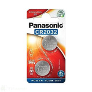 Батерия - Panasonic - CR2032 - 2бр. Батерия - Panasonic - CR2032 - 2бр.