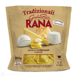Равиоли - Rana - с 4 вида сирена - 250гр. Равиоли - Rana - с 4 вида сирена - 250гр.