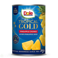 Ананас - Dole - парчета - 567гр.