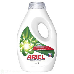 Прах за пране - течен - бяло - Ariel - 17 пранета  