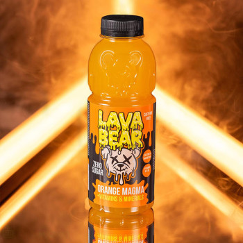 Безалкохолна напитка - LAVA BEAR  - Orange - 500мл.