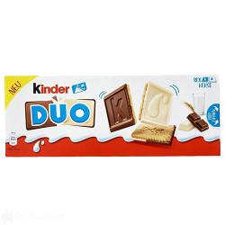 Бисквити - Kinder - Duo - 150гр.