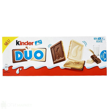 Бисквити - Kinder - Duo - 150гр.